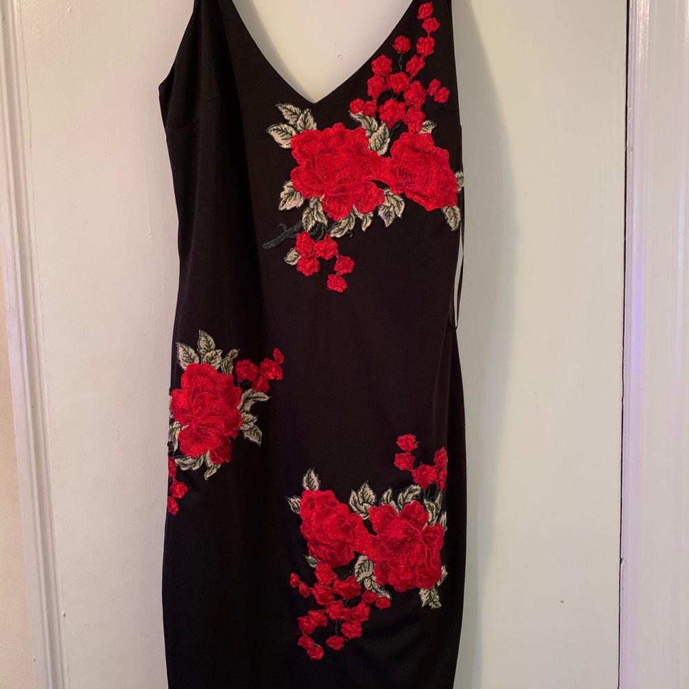 Multi color mini dress